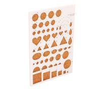 LALAFINA Outil de Quilling en Abs et Liège Robuste, Planche à Gabarits pour Loisirs Créatifs en Papier, pour DIY et Papier Quilling, Résistant et Difficile à Déformer