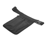 LALAFINA Paquet Rangement Noir Banane Capacité en Nylon Grosse Infirmière L'efficacité Pochette Multifonctionnelle à Organiseur Pratique Améliorant pour Médical Domicile