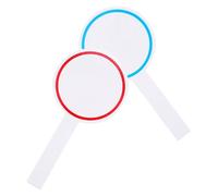 LALAFINA Petits Tableaux Blancs Effaçables à Sec en Mousse Légers et Portables 2pcs Multifonctionnels pour Score pour Arbitres et Juges Sportifs