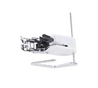 LALAFINA Pied Presseur Double Entraînement avec Guide Couture pour Machine à Coudre Pied à Vis pour Quilting et Tissus Multiples Compatible Brother et Débutants