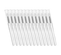 LALAFINA Pinceaux à Ongles Applicateurs Réutilisables Ensemble de 20 en Silicone Multifonctionnels Effet Brillant pour Nail Art, pour DIY et Projets Créatifs