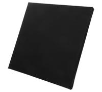 LALAFINA Planche de Toile Noire Tendue pour Peinture Acrylique Huile et Aquarelle Cadre Stable Coton Support Créatif pour Garçon Fille et Artistes