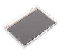 LALAFINA Plateau de Maquillage Magnétique Transparent Couvercle Solide en Plastique, Design Compact et Profilé pour Usage Professionnel et Voyage