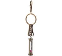 LALAFINA Porte-clés Accessoire Polyvalent Sablier Vintage en Alliage de Zinc Résistant de Lampe à Huile à pour Paquet à Dos ou Usage Quotidien pour ou Paquet Dos Usage Quotidien