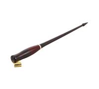 LALAFINA Porte-stylo de Calligraphie Vintage Bois Oblique avec Manche Floral Rond Ergonomique pour Dessin et Écriture Professionnelle