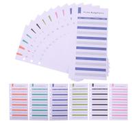 LALAFINA Recharge Budget Planner Français A6 24 Feuilles Perforées Feuilles Budget A6 Français Fiches Budgetaires Pour Suivi Des Dépenses À La Maison Au Bureau Et En Entreprise