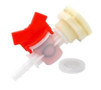 LALAFINA Robinet à Bille Joint et Filtre pour Abreuvoir de Lapins, Kit de Remplacement Connecteur d'eau 1/2 Adapté aux Systèmes d'Abreuvement en Cage