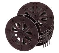 LALAFINA Roue à Eau en Plastique 4pcs pour Maison de Poupées et Jardin, Design Unique, Décor Extérieur Paysage Aquatique pour Garçon et Filles