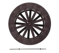 LALAFINA Roue à Eau Rotative pour Fontaine de Table en Plastique et Acier Inoxydable, Décoration Élégante pour Bureaux et Salons Rotation Dynamique