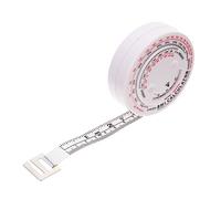 LALAFINA Ruban à Mesurer Rétractable Portable pour Mensurations Outil de Mesure Pratique pour Perte de Poids et Calcul Imc