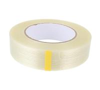 LALAFINA Ruban Adhésif Fibre de Verre Ruban de Cerclage à Abrasion Humidité Bande Auto Adhésive pour Usage Intérieur et Extérieur