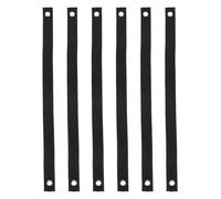 LALAFINA Sangle d'arbre à Œillets et Acier Inoxydable en Nylon 6 Pièces | Large et Longue, Réglage Facile, Légère et Portable, pour Jardins et Tuteurage de Jeunes Arbres