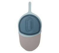LALAFINA Seau de Toilette Portable en Plastique Léger et Résistant pour Personnes Âgées, Design Rond Compact, pour Camping et Soins au Lit Couleur Aléatoire