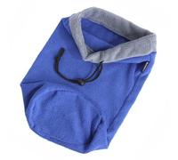LALAFINA Serviette de Bain Pochette Absorbante en Flanelle Bleu pour Petits Animaux Bain Garde Chaud et Sèche Rapidement pour Hamster