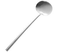 LALAFINA Spatule Cuisine Résistance à L'usure et Isolation Thermique Manche Long en Acier Inoxydable pour Wok Cuisine Professionnelle en Hôtel