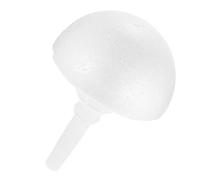 LALAFINA Support à Main pour Bouquet de Mariée en Mousse Polystyrène Demi-Sphère 20 CM, Porte-Fleurs pour Compositions DIY, Présentoir Bouquet Frais et Artificiel
