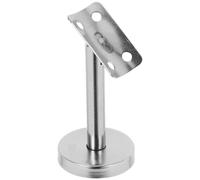 LALAFINA Support de Fixation pour Main Courante Argenté en Acier Inoxydable 304 Support Mural Stable et Polyvalent pour Espaces Commerciaux et Bureaux