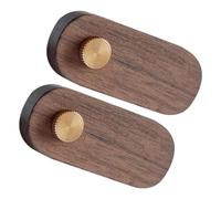LALAFINA Support D'étiquette de Prix en Bois Robuste Surface Lisse, Porte-afficheur Pratique pour Supermarchés et Expositions, Lot de 2 Pièces