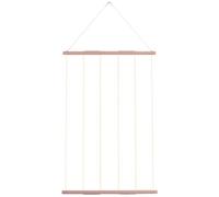 LALAFINA Support Mural en Bois Beige pour Photos, Rangement Mural Gain de Place pour Salon et Escalier, Porte Photo Décoratif et Fonctionnel