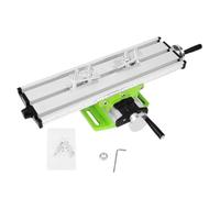 LALAFINA Table de Travail Multifonctionnelle en Acier Allié Vert, Facile à Transporter pour Mini Perceuse et Machine à Fraiser Adaptée aux Supports de Perceuse et Bancs D'établi