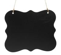 LALAFINA Tableau Mémo Double Face Effaçable à Suspendre Panneau Craie Léger pour Porte et Mur Décoration Intérieure Pratique et Écologique