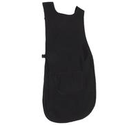 LALAFINA Tablier Noir Gilet Professionnel en Polyester pour Coiffeur Poche Pratique, Confortable à Porter, pour Salon de Coiffure Cuisine