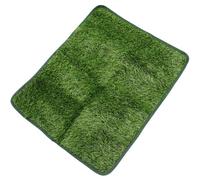 LALAFINA Tapis de Propreté pour Chien en Gazon Synthétique Imperméable | Pe et Tpr, Format 18x14 Pouces, Vert, pour Chiot et Chaton, Usage Intérieur Hôtel