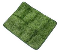 LALAFINA Tapis d'herbe à Pipi pour Chien Réutilisable 18x14 Pouces PE TPR