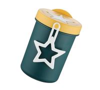 LALAFINA Tasse à Flocons D'avoine Capacité 420ml en Acier Inoxydable 304 Multi-fonctionnelle Couvercle Étanche, pour Bureau et Maison