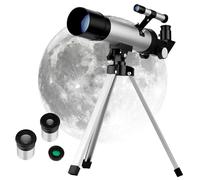 LALAFINA Télescope avec Trépied Accessoire Observation Télescope pour Adultes Astronomique Longue-Vue Réfracteur De