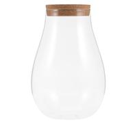 LALAFINA Terrarium Hydroponique en Verre Décoration DIY, Contenant Bryophytes et Betta, Bouteille pour Plantes D'intérieur, pour Salon ou Café