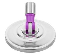 LALAFINA Tête de Rechange Lavable pour Balai Plat en Acier Inoxydable, Accessoire de Remplacement pour Balai Rotatif, Portable et Solide pour Nettoyage des Sols à Domicile