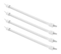 LALAFINA Tige Chauffante en Quartz pour, 4 Pièces, Tube Céramique, Remplacement pour Chauffage d'Appoint en Bureaux et Petits Locaux