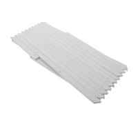LALAFINA Treillis Extensible en Bois Traité pour Jardin et Cour, Clôture Décorative Flexible Protection des Bords, Support Naturel pour Plantes Grimpantes