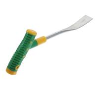 LALAFINA Truelle de Jardin Inoxydable 3 Cm, Pelle à Main Robuste Manche Bicolore en Plastique, Outil de Creusage pour Plantation et Désherbage, Petit Outil de Jardinage Couleur Aléatoire