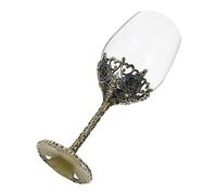 LALAFINA Verre à Vin Cristal sans Plomb Coupe Élégante et Simple Gobelet Polyvalent pour Bar Restaurant Fêtes et Banquets Surface Lisse Facile à Nettoyer