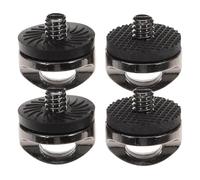 LALAFINA Vis à Sangle en Alliage de Zinc Réduit Les Vibrations 4pcs Fixation Sécurisée pour Appareil Photo Photographie