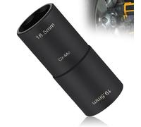 LALAGO Douille de boulon de roue 18,5 mm x 19,5 mm, clé à double tête pour boulons de roue, douille pour clé à choc, outil à entraînement 1/2 pouce, jeu de douilles pour Ford Land Rover (1 pièce)