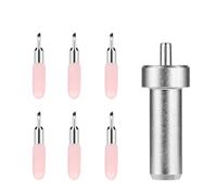 lalago Lames de Coupe Joy, avec Support de Lame Joy, 6 Pcs 45° Lames de Rechange pour Joy, Lame de Remplacement for Joy, Lames de Coupe pour Traceur de Découpe Joy