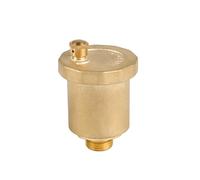 LALAGO Purgeur d'air automatique DN10 G3/8" en laiton, Purgeur automatique d'air, auto-étanche, Max 110°C, 10 Bars, Vanne de purge d'air, Purgeur automatique chauffage
