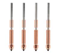 LALAGO Quick-Swap Nozzle Kit pour K1C, 4 Pcs Buses à Changement Rapide pour Imprimante 3D, Acier Trempé et Alliage de Titane pour K1C/K1 SE/Ender 3 V3/Ender 3 V3 Plus (0,4mm+0,4mm+0,6mm+0,8mm)