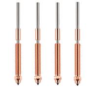 LALAGO Quick-Swap Nozzle Kit pour K2 Plus, 4 Pcs Buses à Changement Rapide pour Imprimante 3D, Embout en Acier Trempé et Alliage de Titane pour K2 Plus/Hi (0,2mm+0,4mm+0,4mm+0,6mm)