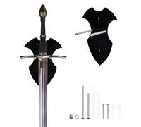 lalago Support Mural pour épée, Porte-épée, Plaque Épée Crochet Mural, Support de Hache pour Mur, Support d'épée, Universel Épée Stand Mural Présentoir Pour Épée Hache Anime SwordStand