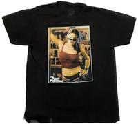 lalakeLALART6 Fast-and-The-Furious-Retro-Letty-Short-Sleeve-T-Shirt-Mens-Black