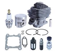 LALAL Cylindre de 44,7 mm for Stihl MS261 MS261C MS 261 Joints de base de piston Kit de reconstruction haut de gamme Pièces de tronçonneuse 1141 020 1200 1141 020 1202