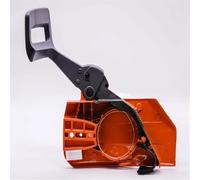 LALAL Ensemble de couvercle de pignon d'embrayage de poignée de frein de chaîne for HUSQVARNA 281 288XP, couvercle d'embrayage de frein de tronçonneuse, pièces d'outils électriques