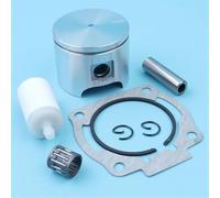 LALAL Kit d'ours d'aiguille de filtre à carburant de broche d'anneau de Piston 46MM for Husqvarna 51 55 Rancher EU1 Jonsered 2054 2055 tronçonneuse 503608171,503608101