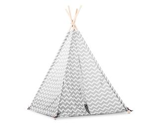 Lalaloom Zigzag - Tippie Junior Grey/White