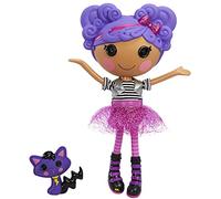 Lalaloopsy Poupée Storm E. Sky & Cool Cat - Poupée Violette Joueuse de Rock de 33 cm dotée d’1 Tenue Rose/Noire & Chaussures. Emballage Maison Réutilisable, Dès 3 ans