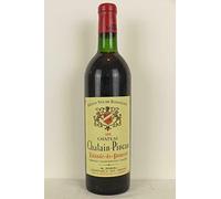 lalande de pomerol château chatain-pineau rouge 1970 - bordeaux